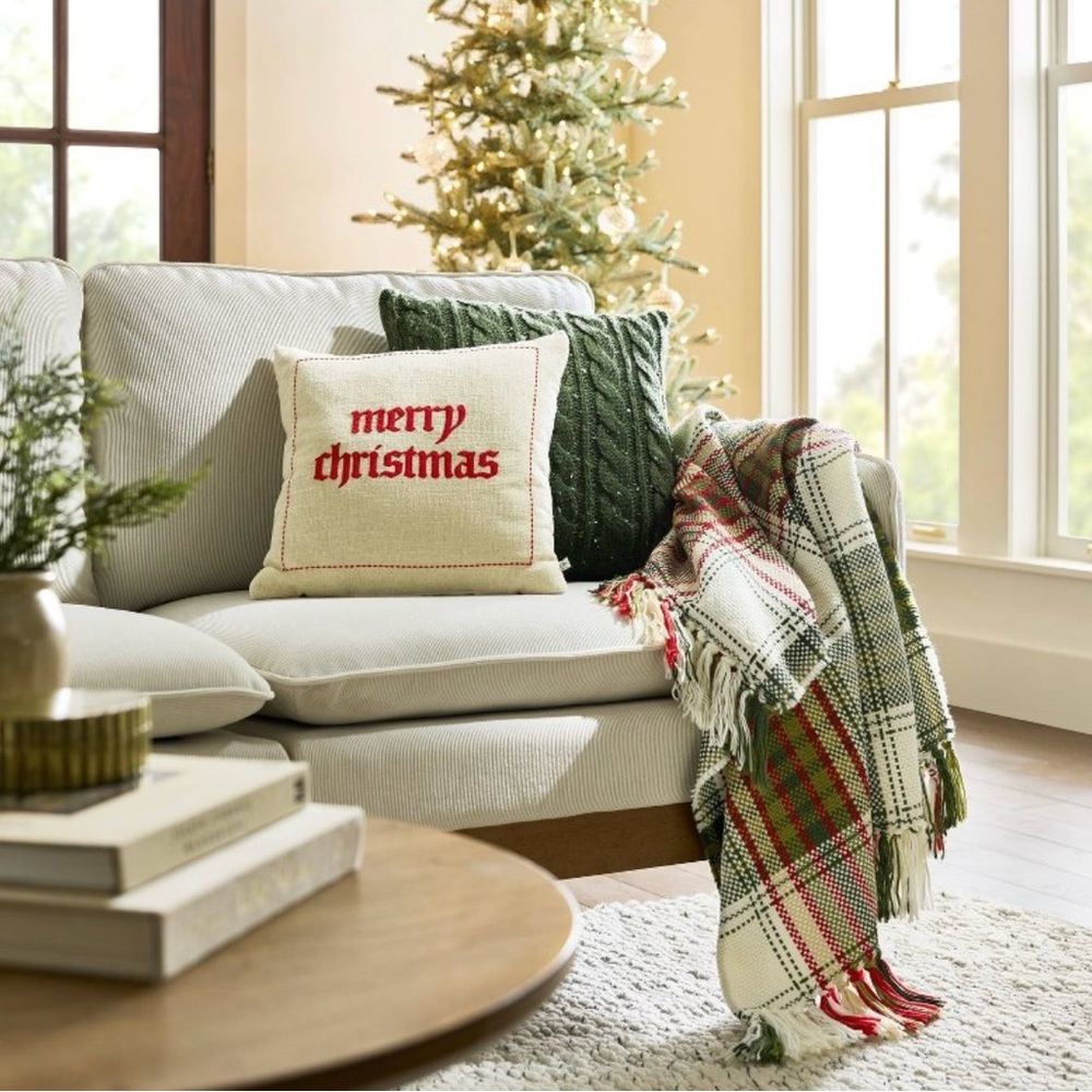 Chunky Winter Plaid Woven Throw Blanket from Hearth & Hand™ with Magnolia